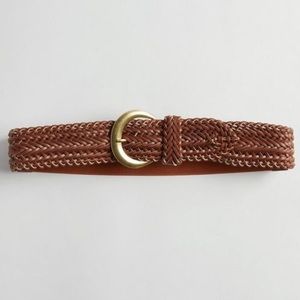 Woven Stretch Waist Belt